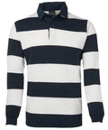 Jb's Wear Casual Wear Navy/White / S JB'S Striped Rugby