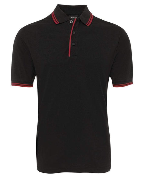 Jb's Wear Casual Wear Black/Red / S Jb's Wear Contrast Polo 2CP