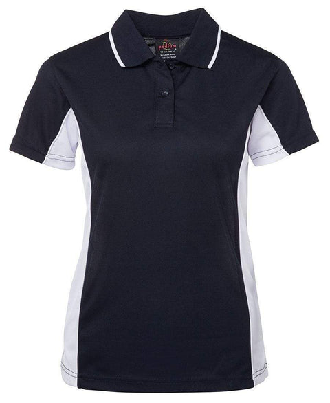 JB'S Women’s Contrast Polo 7LPP Casual Wear Jb's Wear Navy/White 8 