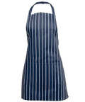 Jb's Wear Hospitality & Chefwear Navy/White BIB 65x71cm / 86 x 50cm JB'S Chef/Hospitality Apron with Pocket 5A