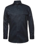 Jb's Wear Work Wear Green / S JB'S Long Sleeve 190 GSM Work Shirt 6WLS