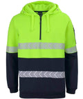 JB'S Wear Work Wear Lime/Navy / 2XS JB's day night segmented tape hoodie 6HZSH