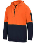 JB'S Wear Work Wear JB's half zip fleecy hoodie 6HVHZ