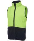 Jb's Wear Work Wear JB'S Hi-Vis Polar Vest 6HVPV