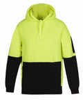 Jb's Wear Work Wear Lime/Black / S JB'S Hi-Vis Pull Over Hoodie 6HVPJ