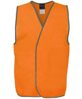 Jb's Wear Work Wear Orange / S JB'S Hi-Vis Safety Vest 6HVSV
