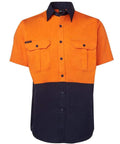 Jb's Wear Work Wear JB'S Hi-Vis Short Sleeve Shirt 6HWS