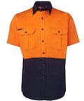 Jb's Wear Work Wear JB'S Hi-Vis Short Sleeve Shirt 6HWS