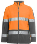 Jb's Wear Work Wear Orange/Charcoal / XS JB'S Hi-Vis Softshell Jacket 6D4LJ