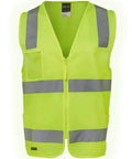 Jb's Wear Work Wear JB'S Hi-Vis Zip Safety Vest 6DNSZ