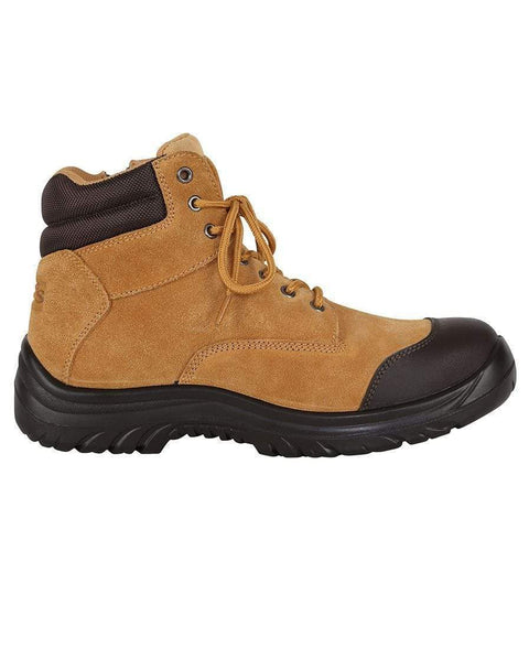 Jb's Wear Work Wear Wheat / 3 JB'S Steeler Zip Lace-Up Safety Boot 9F9