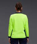 KingGee Women's HyperFreeze Spliced Long Sleeve Work Polo Shirt K44730 - Allsorts Workwear