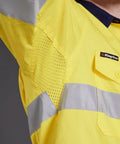 KingGee WorkCool 2 Hi Vis Reflective Long Sleeve Work Shirt K54880 - Allsorts Workwear