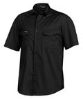 KingGee Work Wear Black / XS KingGee Tradies Shirt S/S K14355