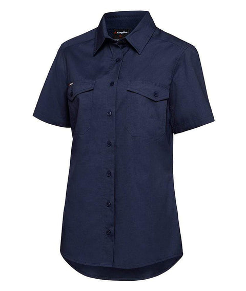 KingGee Work Wear KingGee Womens Workcool 2 Shirt S/S K44205