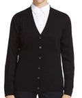 NNT Corporate Wear Black / XS NNT Button Front Cardigan CAT5BR