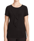 NNT Corporate Wear Black / 2XS NNT Short Sleeve Round Neck T-Top CATU64