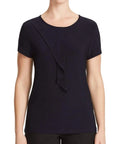 NNT Corporate Wear Navy / 2XS NNT Short Sleeve Round Neck T-Top CATU64