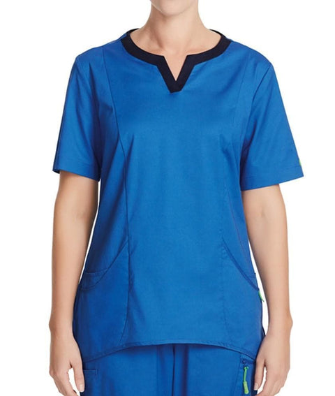 NNT Health & Beauty NNT Fleming Round Neck Scrub Top CATU5A