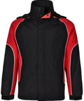 Winning Spirit Arena Unisex Jacket JK77 Casual Wear Winning Spirit 2XS Black/White/Red 