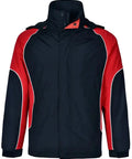Winning Spirit Arena Unisex Jacket JK77 Casual Wear Winning Spirit 2XS Navy/White/Red 