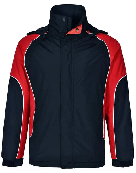 Winning Spirit Arena Unisex Jacket JK77 Casual Wear Winning Spirit 2XS Navy/White/Red 