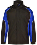 Winning Spirit Arena Unisex Jacket JK77 Casual Wear Winning Spirit 2XS Black/White/Royal 