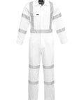 SYZMIK Men’s Bio Motion X Back Overall ZC620 Work Wear Syzmik White 77 