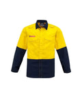 SYZMIK Men’s Hi Vis Spliced Shirt ZW138 Metro Workwear.