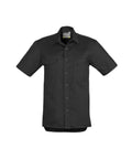 SYZMIK Men’s Lightweight Short Sleeve Tradie Shirt ZW120 Work Wear Syzmik Black L 