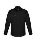 SYZMIK Men’s Rugged Cooling Men’s L/S Shirt ZW400 Work Wear Syzmik Black 7XL 