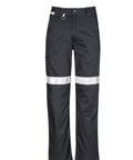 SYZMIK Men’s Taped Utility Pants (Regular) ZW004 Work Wear Syzmik Black 72R 