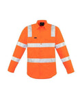 SYZMIK mens bio motion vic rail shirt zw680 Work Wear Syzmik XXS  