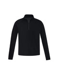 SYZMIK mens merino wool mid-layer pullover zt766 Work Wear Syzmik Black 7XL 