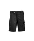 SYZMIK women's rugged cooling vented shorts ZS704 Work Wear Syzmik Black 16 