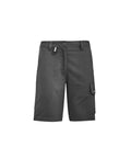 SYZMIK women's rugged cooling vented shorts ZS704 Work Wear Syzmik Charcoal 16 