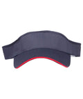 Contrast Sandwich Visor Ch49 Active Wear Winning Spirit Navy/Red One size 