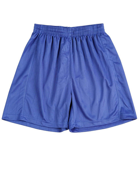 Shoot Soccer Shorts Kids Ss25k Active Wear Winning Spirit Royal 6K 