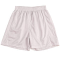 Shoot Soccer Shorts Kids Ss25k Active Wear Winning Spirit White 6K 