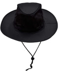 Slouch Hat With Break-away Clip Strap H1026 Active Wear Winning Spirit Black S 