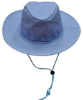 Slouch Hat With Break-away Clip Strap H1026 Active Wear Winning Spirit Skyblue S 