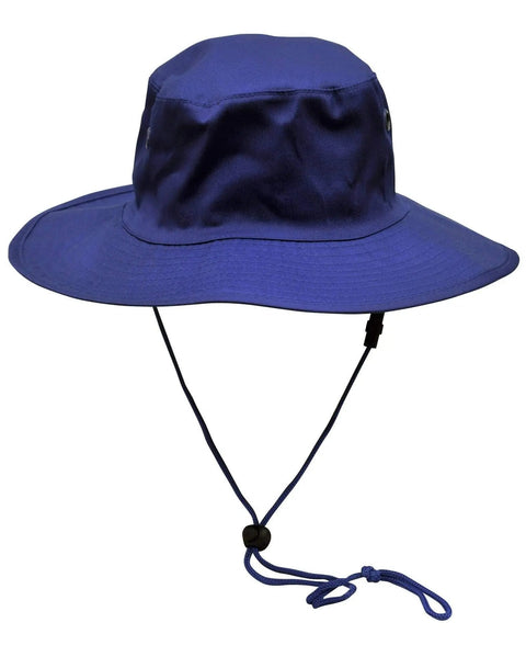 Surf Hat With Break-away Strap H1035 Active Wear Winning Spirit Royal S 