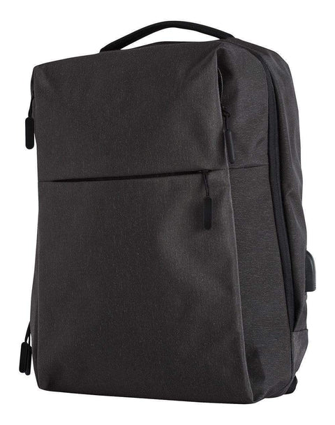 Winning Spirit Executive Heather Backpack B5006 Active Wear Winning Spirit Marl Charcoal 29cmx41.5cmx16cm  