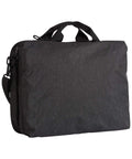 Winning Spirit Leyton Utility Heather Laptop Bag B5005 Active Wear Winning Spirit Marl Black 30cmx41.5cmx12cm 