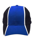 Winning Spirit Tri-colour cap CH83 Active Wear Winning Spirit Royal/White/Navy, One size 