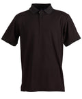 Connection Polo Men's Ps63 Casual Wear Winning Spirit Black S 