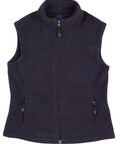 Diamond Fleece Vest Ladies' Pf10 Casual Wear Winning Spirit Navy 8 