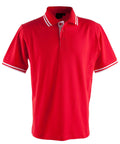 Winning Spirit Grace Polo Shirt Kids PS65K Casual Wear Winning Spirit Red/White 6K 