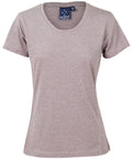 High Performance Heather Tee Ladies Ts28 Casual Wear Winning Spirit Grey 8 