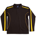 Legend Plus Men's Ps69 Casual Wear Winning Spirit Black/Gold XS 